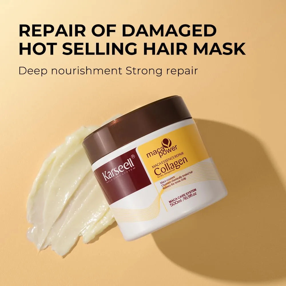 Karseell™ Collagen Hair Mask + Argan Oil Set