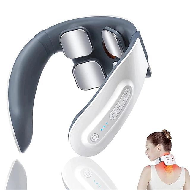 Smart Neck Massager | Heating and Magnetic Therapy 4 Way Massager