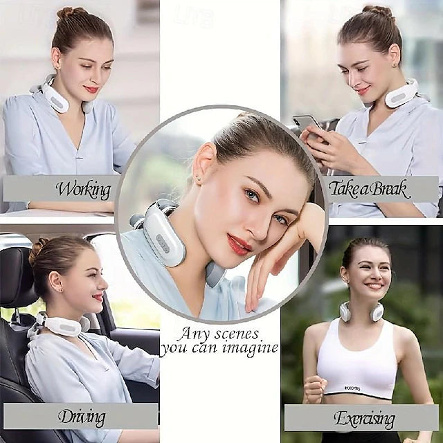 Smart Neck Massager | Heating and Magnetic Therapy 4 Way Massager