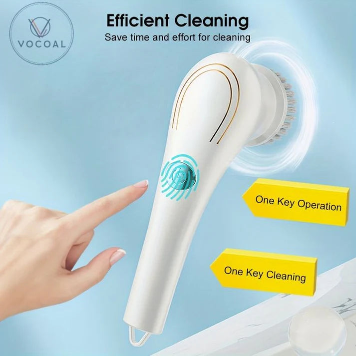 5 in 1 Electric Cleaning Brush | Multipurpose Cleaning Brush