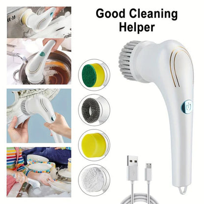 5 in 1 Electric Cleaning Brush | Multipurpose Cleaning Brush