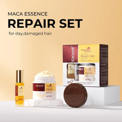 Karseell™ Collagen Hair Mask + Argan Oil Set
