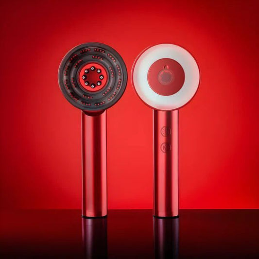 Breo S3 Scalp Massaging Brush | Essential Oil Red Light Therapy Scalp Massager