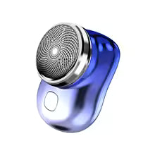 Mini Portable USB Rechargeable Electric Shaver – Compact Beard & Facial Hair Trimmer for Men