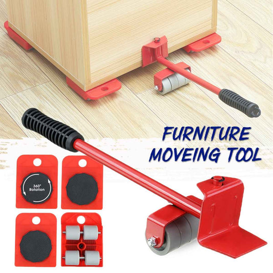Furniture Lifter Mover Tool Set (5PCS)