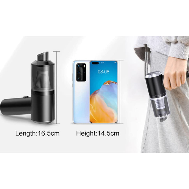 Portable 3 in 1 Mini Vacuum Cleaner | Wet & Dry Car Vacuum Cleaner