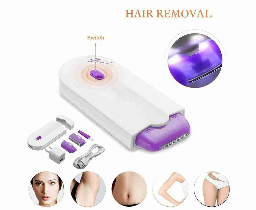 Finishing Touch™ Women’s Hair Removal Epilator – Painless & Portable