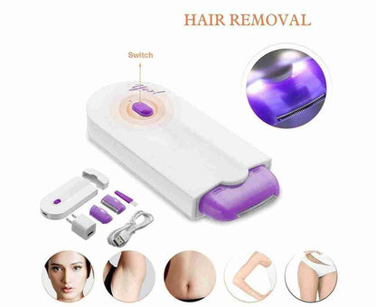 Finishing Touch™ Women’s Hair Removal Epilator – Painless & Portable